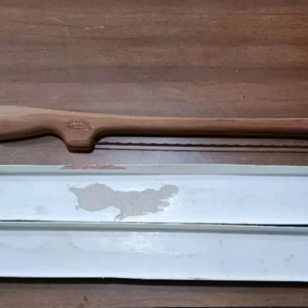 The Original Fiddle Bow Knife In USA Box Vintage Kitchen